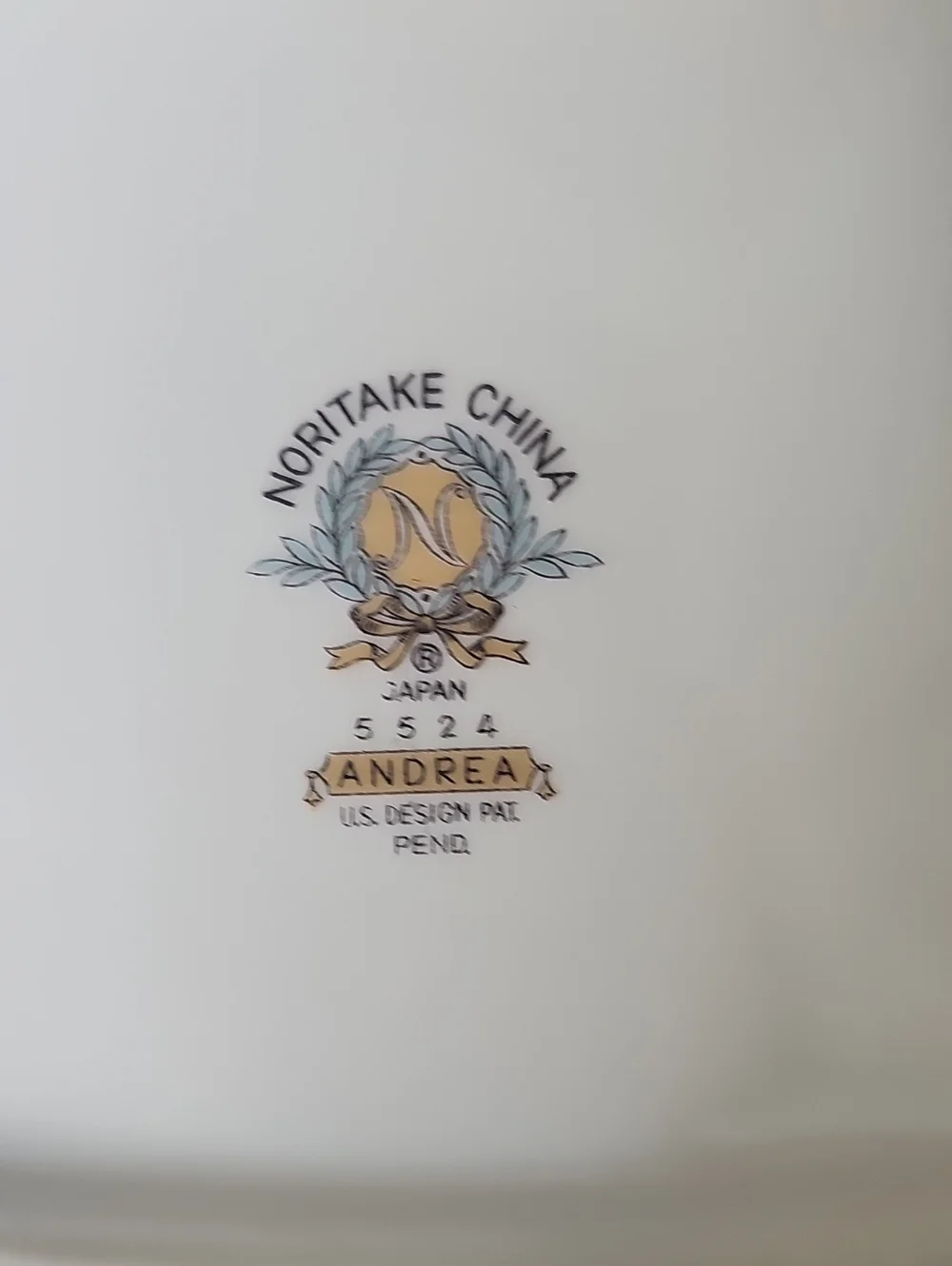 Vintage Noritake Oval Andera Pattern Platter